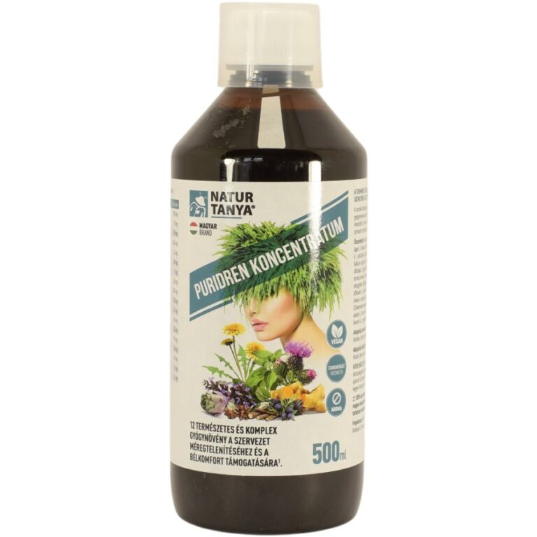 Natur Tanya Puridren Méregtelenítő Gyógynövény koncentrátum (500 ml)