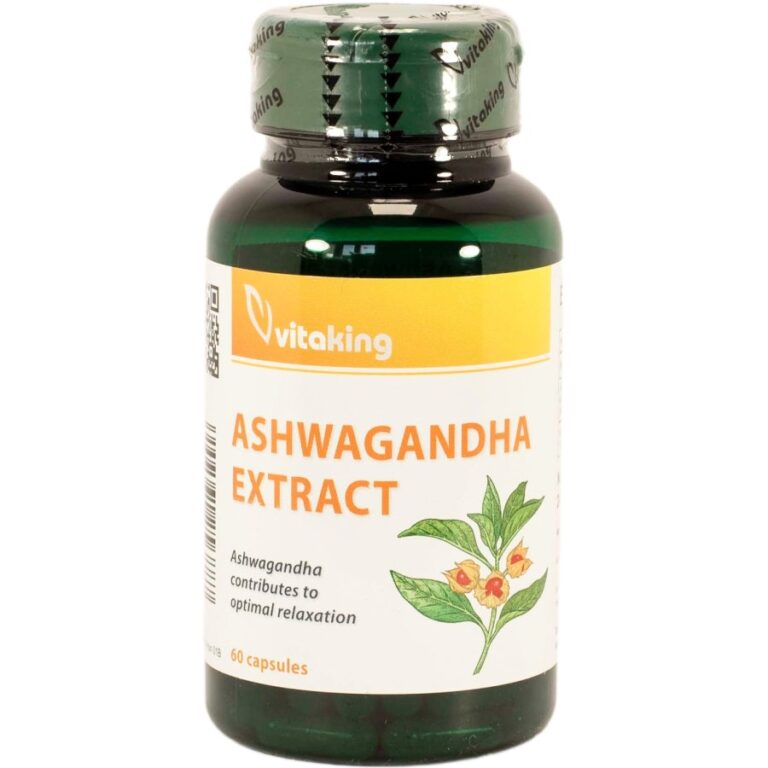Vitaking Ashwaganda Extract (kivonat) Gyógynövény kapszula (60 db)