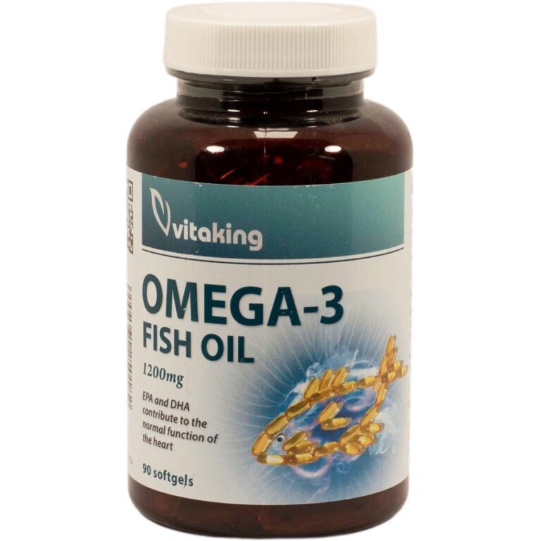 Vitaking Omega 3  1200mg lágyzselatin kapszula (90 db)