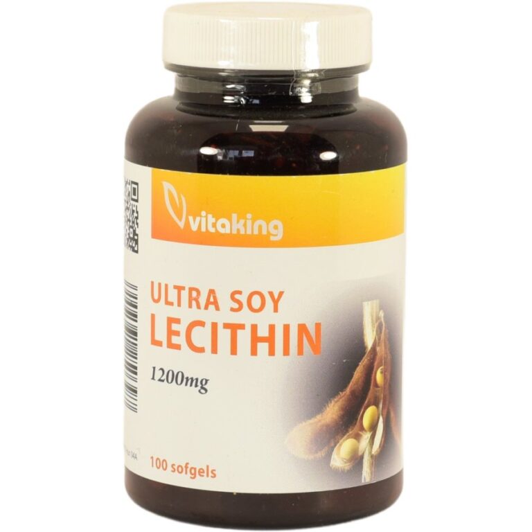 Vitaking Ultra Soy Lecythine - 1200 mg lágyzselatin kapszula (100 db)