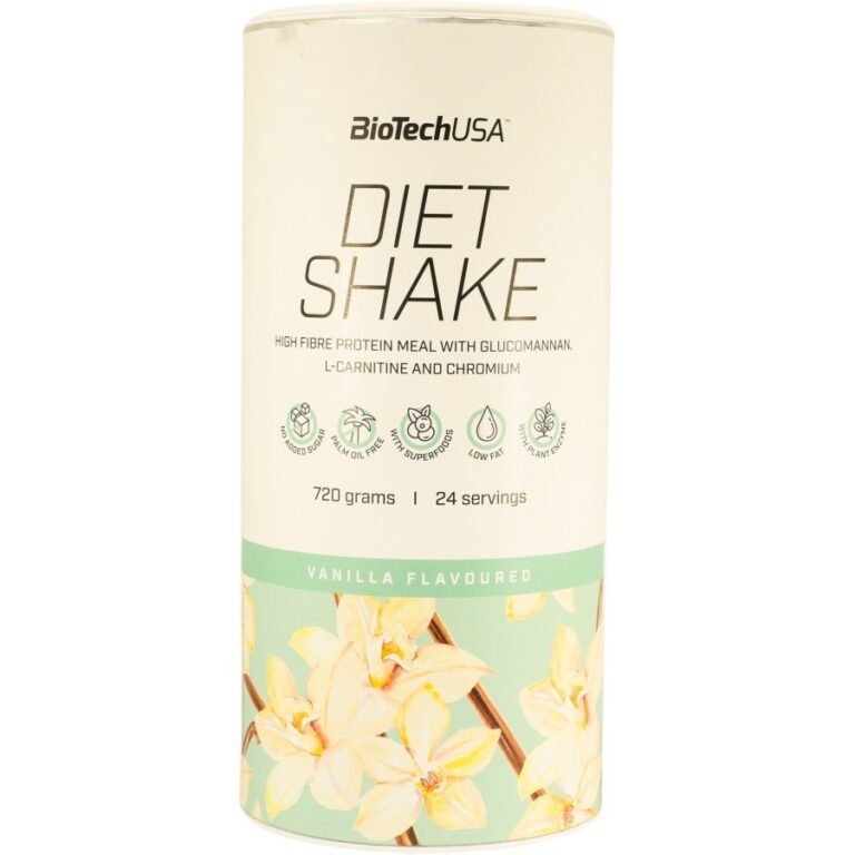 Bio Tech Diet Shake vanília ízű Fehérje italpor (720 g)