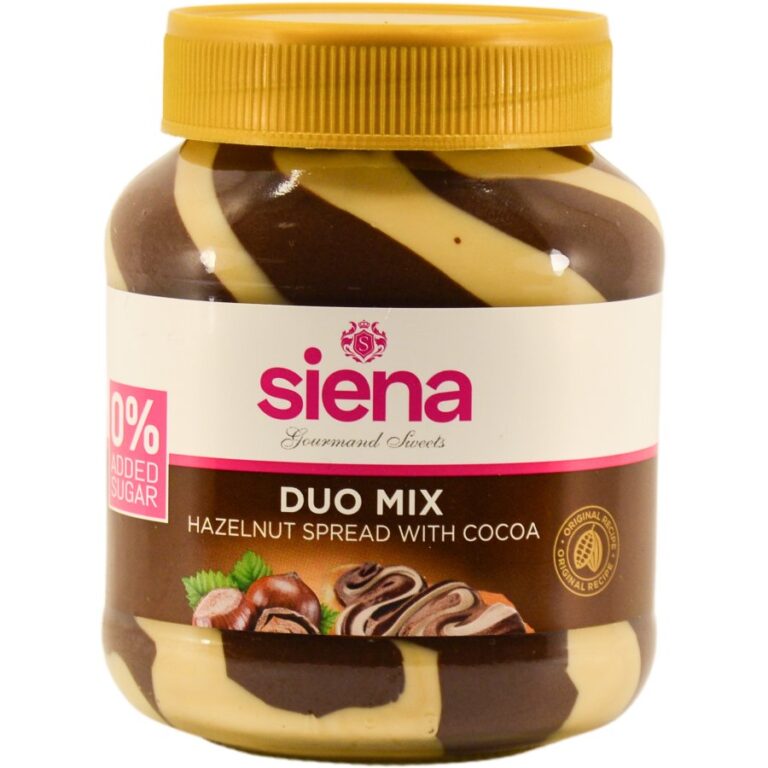 Siena Duo-mix kakaós-mogyorós tejkrém édesítőszerrel (400 g)